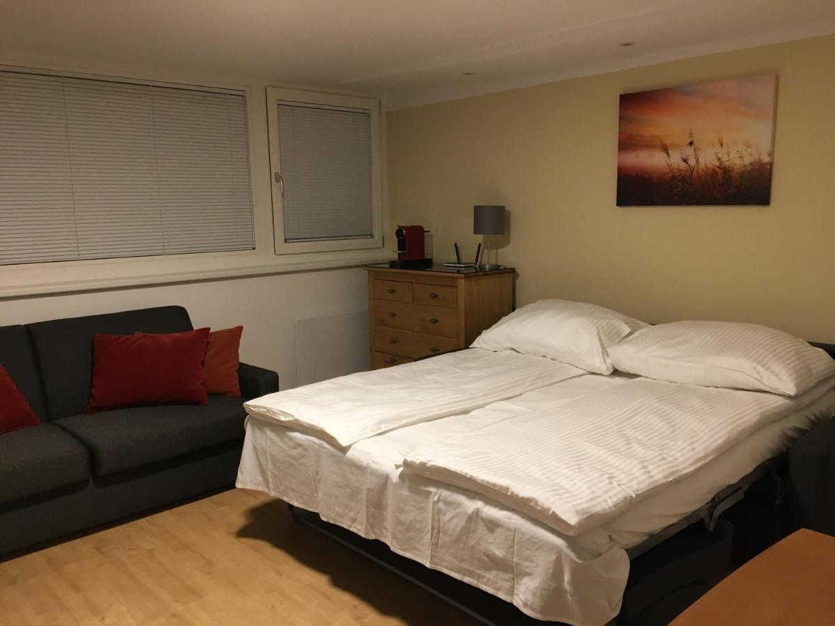 Cosy Flat In The Quiet Area With Own Garden, Free Parking And Direct Public Transport Link To The Centre Apartment เวียนนา ภายนอก รูปภาพ
